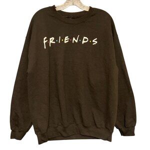 Friends TV Show Womens Sweatshirt Black L